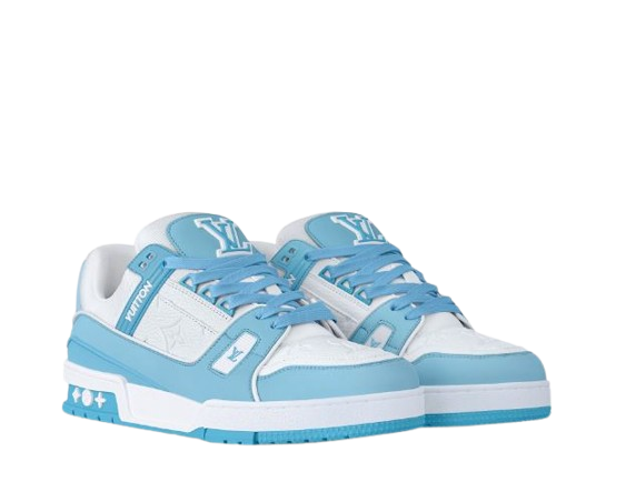 2x Louis Vuitton Trainer Sneakers (blue)