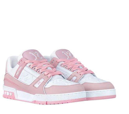 2x Louis Vuitton Trainer Sneakers (pink)